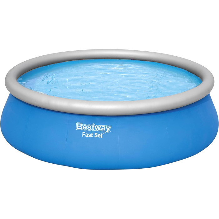 Каркасний басейн Bestway Fast Set з фільтром, круглий, 457x122 см, синій