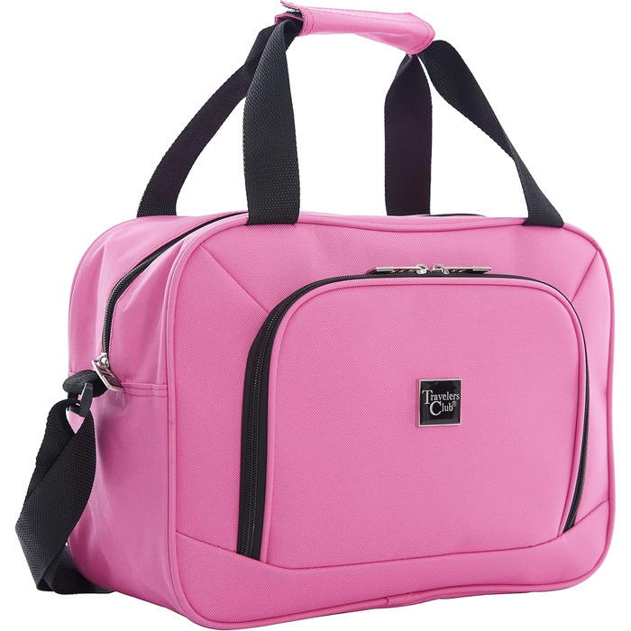 Набір валіз Travelers Club Midtown Hardside, Bubble Gum (рожевий)