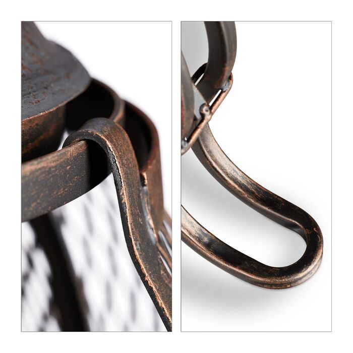 Relaxdays Текільський камін з гачком для прибирання