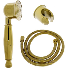 Ностальгічний ручний душ в стилі ретро Душова лійка Душова лійка з душовим шлангом і тримачем з латуні з золотим покриттям