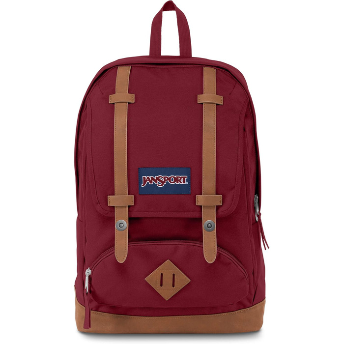 Рюкзак JanSport CORTLANDT, відділення для ноутбука 15 футів, червоний, один розмір