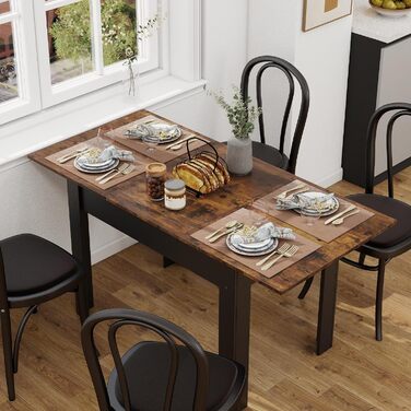 Розсувний обідній стіл Artethys 105/150x70 см - індустріальний стиль, для кухні, їдальні, вітальні