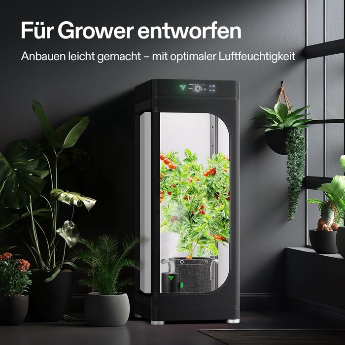 Зволожувач повітря VIVOSUN AeroStream U075 USB, 750 мл, холодний пар, 2 режими, автовимкнення, пульт, для гроубоксів