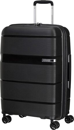 Валіза American Tourister Linex - Spinner M, 66 см, 63 л, чорний (Vivid Black) Чорний (Vivid Black) M (66 см - 63 л)