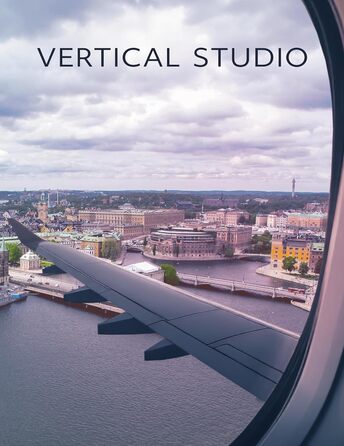 Валіза VERTICAL STUDIO 20 для ручної поклажі, візок з твердою оболонкою, що замикається. Багаж, ручна поклажа (ВШГ) 54 см 38 см 21 см, для авіаперельотів (Udevalla Bronze)