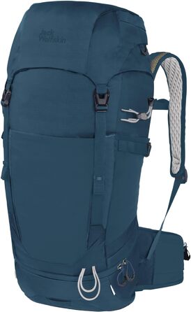 Туристичний рюкзак Jack Wolfskin Unisex Wolftrail 34 Recco (один розмір, темне море)