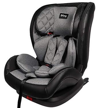 Дитяче автокрісло Ding Space YB709A з Isofix і положенням для відпочинку 9-36кг Група 1/2/3, знак схвалення ECE R44/04, сірий