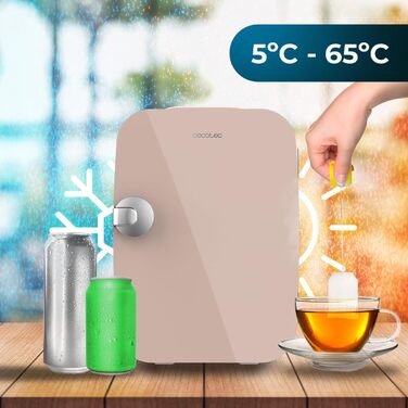 Холодильник Cecotec Bolero MiniCooling 25L Bahamas: 20L, 12-220V, для авто та кемпінгу, охолодження та нагрівання, регулювання температури 7-65°C