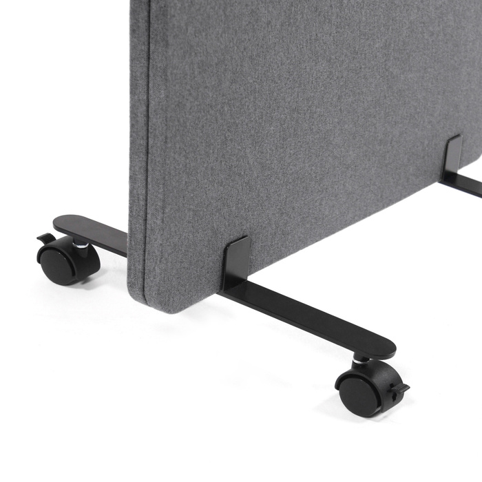 Елемент перегородки FLEXMIUT темно-сірий для офісу