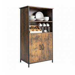 Шафа Relaxdays металева, 124x60x35 см