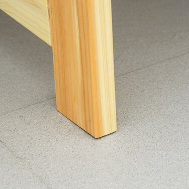 Двомісна садова лавка з дерева, стійка до погодних умов, лавка для відпочинку з підлокотниками, меблі для саду, стійкі до УФ-випромінювання, паркова лавка, витримує до 220 кг, лавка для балкону, тераси, саду, 116 x 56 x 80 см, колір натуральний