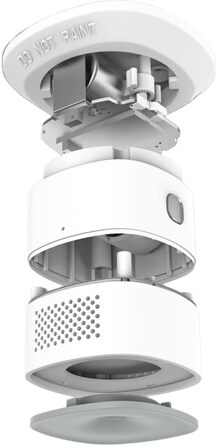 Детектор чадного газу HEIMAN з Wi-Fi, 10 років служби, сумісний з Tuya/SmartLife, EN50291, портативний (HS1CA)