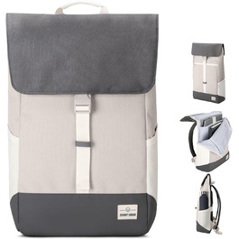 Рюкзак для ноутбука Johnny Urban Women & Men & Men сірий - Mika - Сучасний рюкзак для ноутбука для школи, університету, велосипеда - 14л - Стильний рюкзак - водовідштовхувальний (пісочний/сірий)