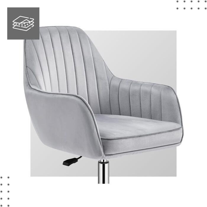 Офісне крісло Mark Adler Future 5.2 Black - регульоване, з підлокітниками, для дому та офісу