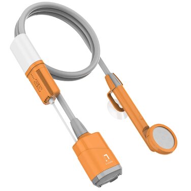 Електричний душ портативний LUOOV для кемпінгу, подорожей, миття авто та тварин з USB зарядкою та гарантією 3 роки