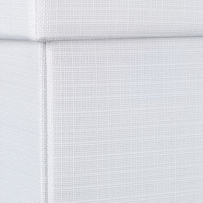 Relaxdays Складний табурет з місцем для зберігання, льон