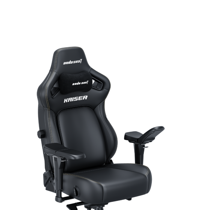 Крісло ігрове Anda Seat Kaiser 4 Black PVC Size XL