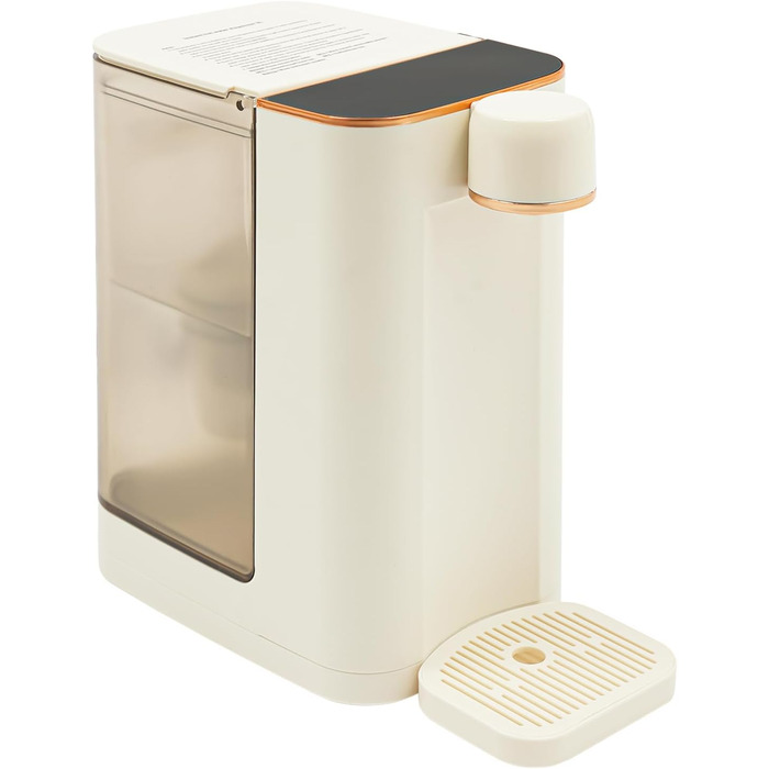 Електричний нагрівач води 3L миттєвого підігріву 2000W з 5 режимами температури та знімним баком, швидкий нагрів, захист від дітей