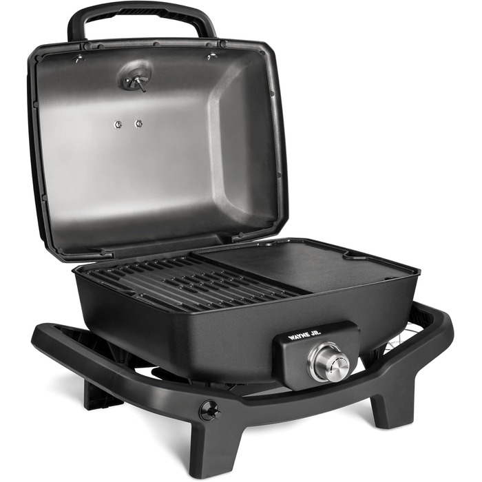 Rollwagen для газового гриля Wayne від BURNHARD®: міцна сталева рама, пластикові столики