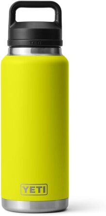 Термос YETI Rambler з кришкою Chug, 1 літр (36 oz), колір Firefly Yellow