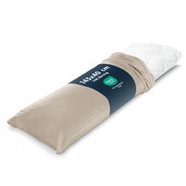 Подушка для сну на боці Blumtal з чохлом, 40 x 145 см, сертифікат Oeko-TEX, регульована наповнювачем, ортопедична подушка для дорослих