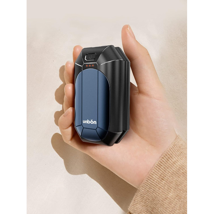 Електричні грілки для рук UNBON, 2 шт. USB, 3 режими нагріву, для спорту та Raynaud's, фіолетові