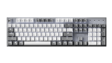 Дротова механічна клавіатура GamePro Genesis Metallic (MK144G) 100% Red switches