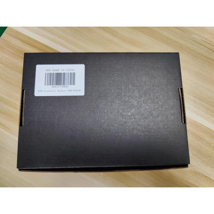 Набір для копчення коктейлів та віскі, з 4 дерев'яними стружками, подарунок на День батька, для Old Fashioned, коктейлів, віскі, бурбону, кави, м'яса, горіхів Saturn - горіх