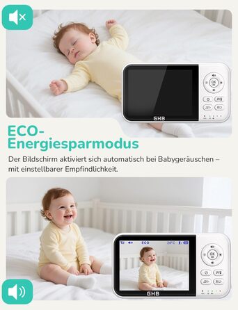 Відеоняня GHB з камерою та LCD-екраном 3.2