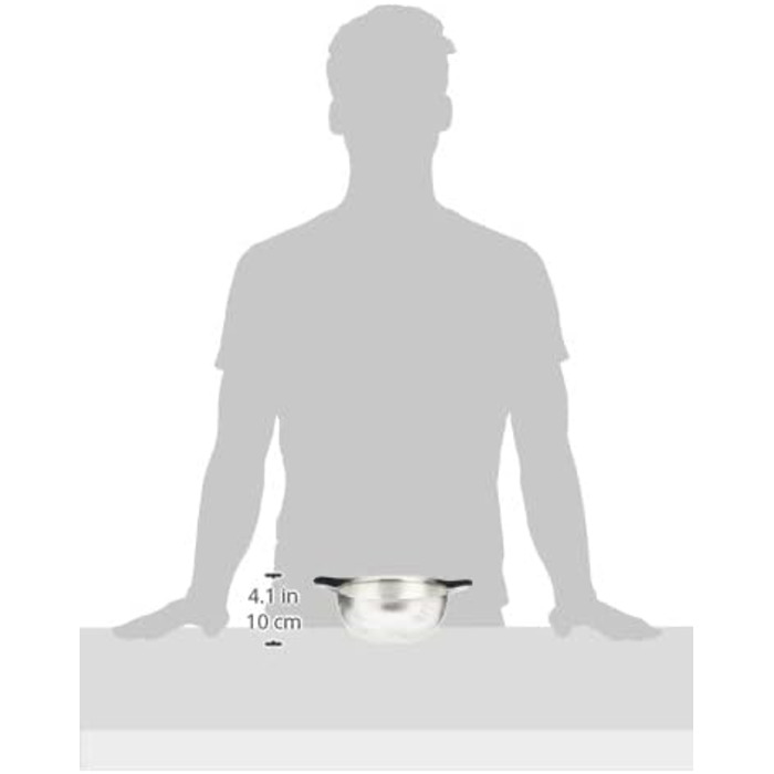 Ситечко кухонне ZWILLING Table Sieb, 16 см, нержавіюча сталь, 17 x 16 x 8 см