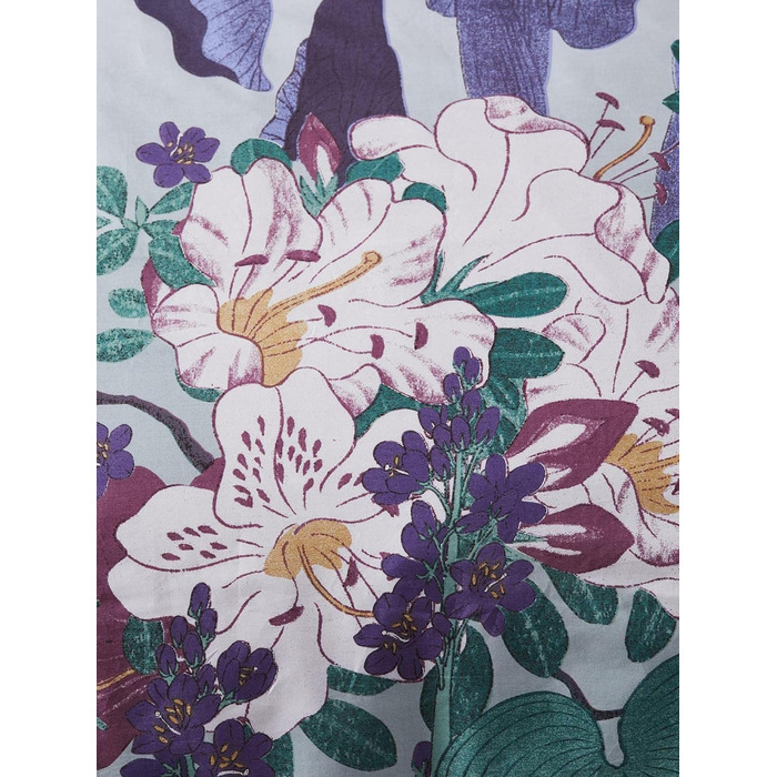 Постільна білизна ESSENZA Мішель барвисті квіти квіти зірки крапки двосторонній вигляд 200x200 см