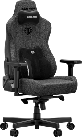 Крісло ігрове Anda Seat Kaiser 3E Dark Grey Fabric Size XL