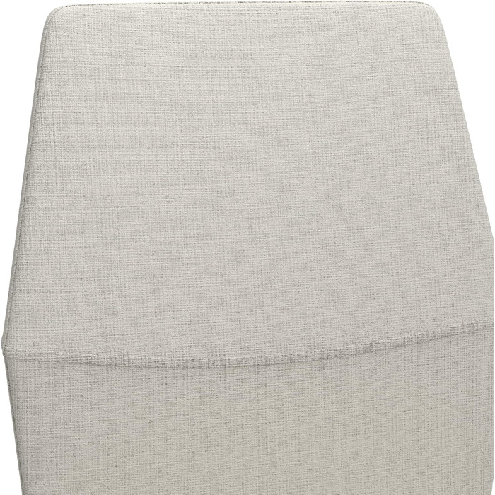 Стілець для їдальні GOLDFAN (4 шт.) з льоновим покриттям, сірий (бежевий). Сучасний кухонний стілець, м'який, з металевими ніжками. Підходить для вітальні та кухні.