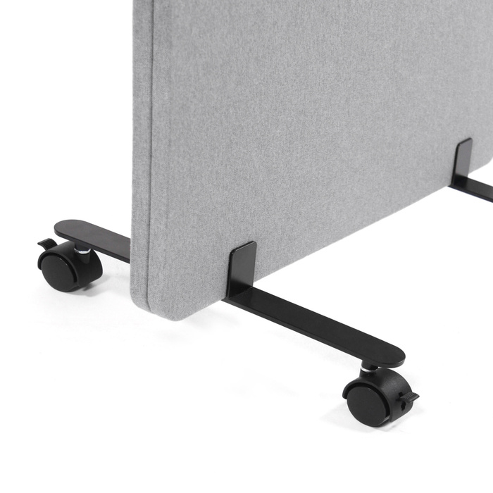 Система звукоізоляційних перегородок FLEXMIUT 2 шт. світло-сірий колір, hjh OFFICE