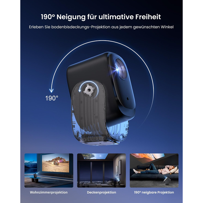 Dangbei N2 mini Smart проєктор: 1080P Full HD, Wi-Fi, Bluetooth, Dolby Sound, Автофокус, для домашнього кінотеатру