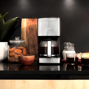 Кавомашина Cecotec Coffee 56 Heat: 800W, програмування, нержавіюча сталь, LCD, 1.3L, 12 чашок, захист від протікання, механічна