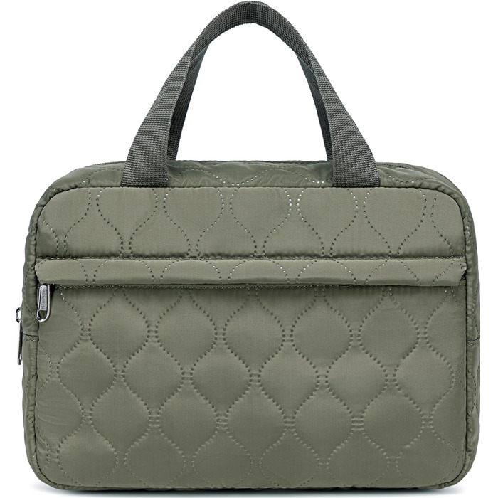 Жіноча туалетна сумка LOIDOU (Tote Quilted Green)