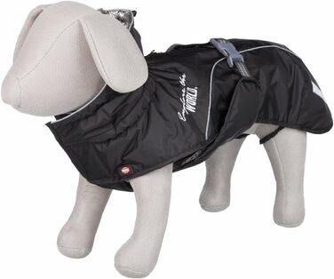 Водовідштовхувальна та вітрозахисна зимова куртка для собак WINTER COAT Explore, M 45 см, BLACK, можна прати в пральній машині - 67844