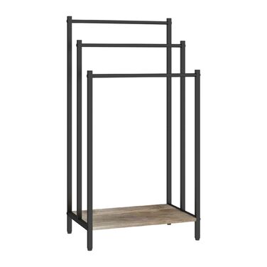 Підставка для рушників з полицею Relaxdays