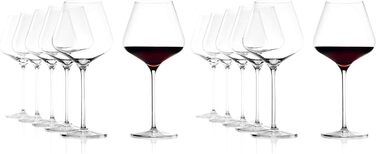 Набір келихів для вина Бургундія 0,7 л, 12 предметів, Quatrophil Stölzle Lausitz