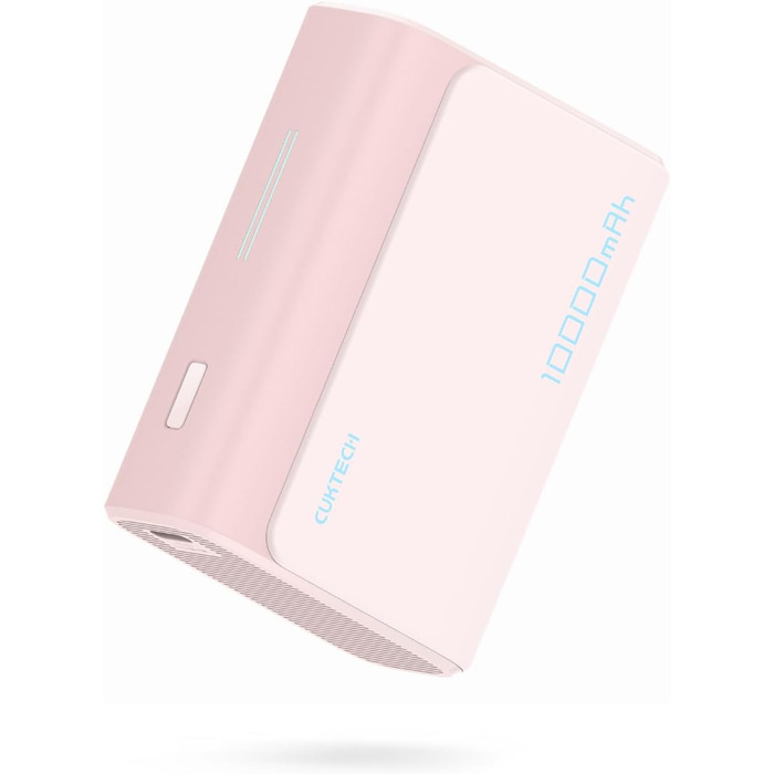 Порти, для iPhone, Samsung, iPad, MacBook, Dell (рожевий), 10000mAh 30W Power Bank, USB-C, 2