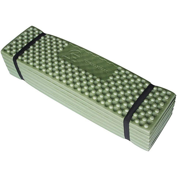 Килимок для кемпінгу Lixada 190x57 см, Ультралегкий пінопластовий килимок для кемпінгу, складаний пляжний килимок, килимок для пікніка, спальний килимок, армійський зелений Матрац для вулиці