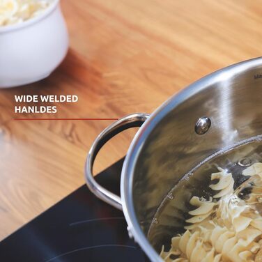 Набір каструль Lagostina Smart Set (9 шт.), нержавіюча сталь, сріблястий, 22 см