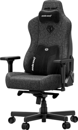 Крісло ігрове Anda Seat Kaiser 3E Dark Grey Fabric Size XL