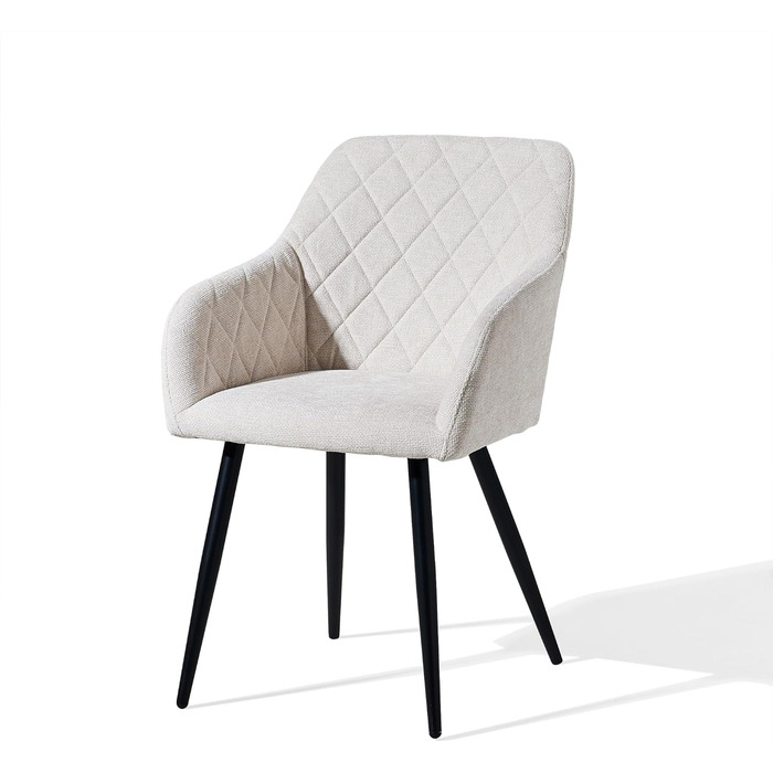 Крісла для їдальні CLIPOP, комплект. М'які крісла з оксамитовим покриттям для кухні, вітальні, з металевими ніжками, з підлокітниками. Колір: зелений оксамит.