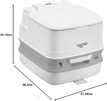 Портативний туалет Thetford Porta Potti Qube 335 для кемпінгу
