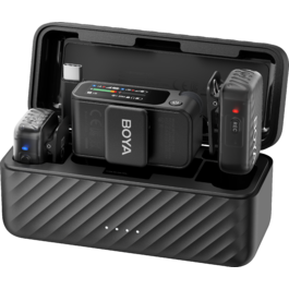 Бездротовий мікрофон BOYA MIC 2-02 Type-C/TRS Black