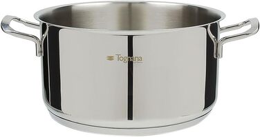 Набір посуду Tognana Vanitosa з нержавіючої сталі, 9 предметів: 3 каструлі, 1 сотейник, 1 сковорода, 4 кришки