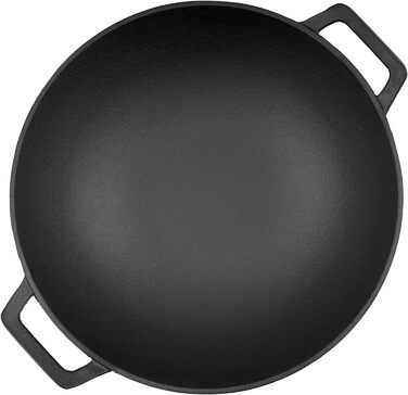 Чавунна сковорода вок 35,5 см BBQ-Toro