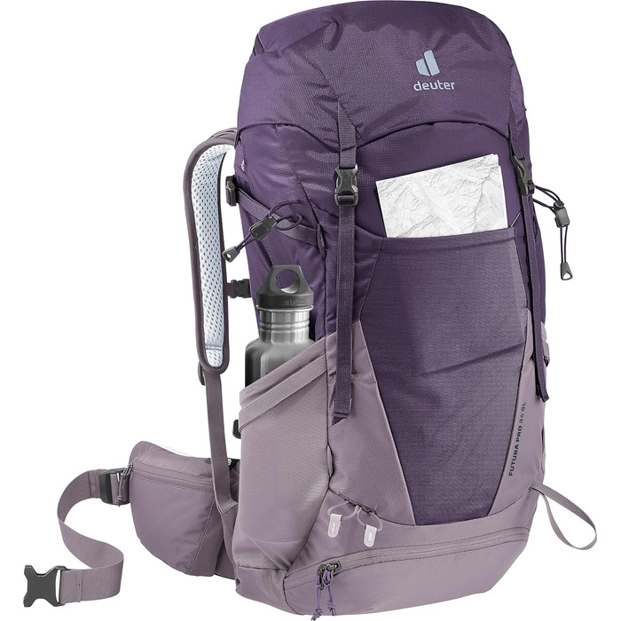 Рюкзак для походів Deuter Women's Futura Pro 34 Sl (1 упаковка) 34 довгих фіолетово-лавандового